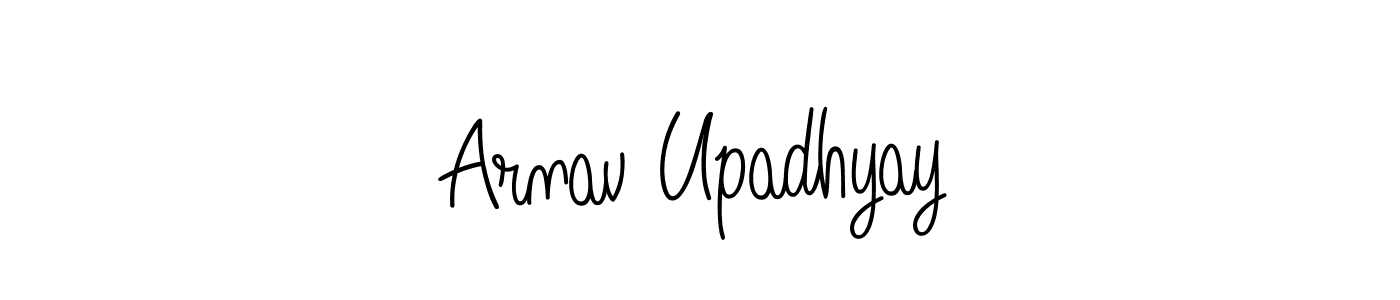 How to Draw Arnav Upadhyay signature style? Angelique-Rose-font-FFP is a latest design signature styles for name Arnav Upadhyay. Arnav Upadhyay signature style 5 images and pictures png