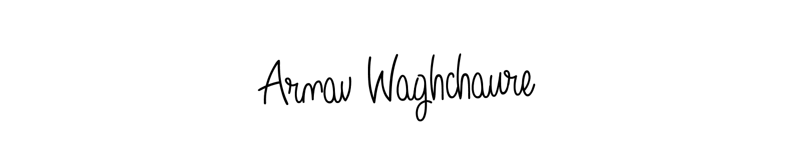 You can use this online signature creator to create a handwritten signature for the name Arnav Waghchaure. This is the best online autograph maker. Arnav Waghchaure signature style 5 images and pictures png