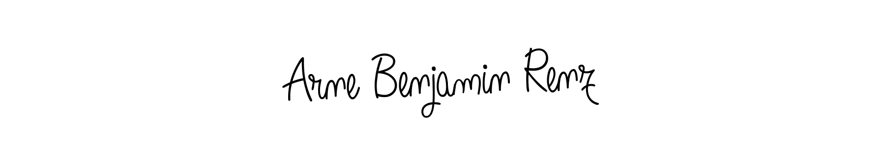 Also You can easily find your signature by using the search form. We will create Arne Benjamin Renz name handwritten signature images for you free of cost using Angelique-Rose-font-FFP sign style. Arne Benjamin Renz signature style 5 images and pictures png