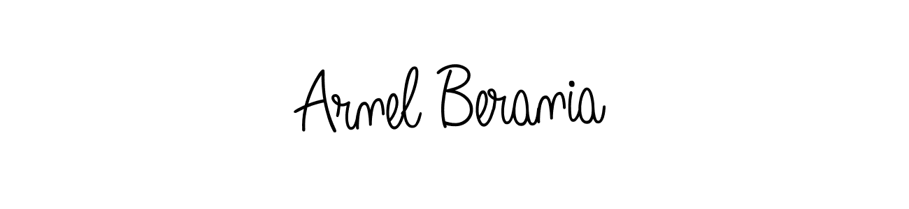 Also You can easily find your signature by using the search form. We will create Arnel Berania name handwritten signature images for you free of cost using Angelique-Rose-font-FFP sign style. Arnel Berania signature style 5 images and pictures png