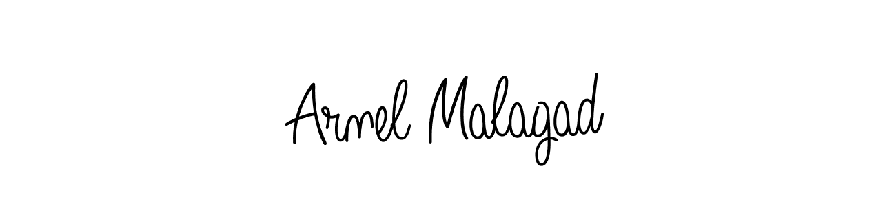 Here are the top 10 professional signature styles for the name Arnel Malagad. These are the best autograph styles you can use for your name. Arnel Malagad signature style 5 images and pictures png