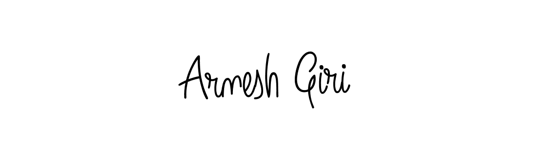 Here are the top 10 professional signature styles for the name Arnesh Giri. These are the best autograph styles you can use for your name. Arnesh Giri signature style 5 images and pictures png