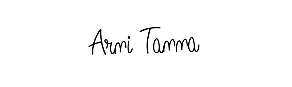 You can use this online signature creator to create a handwritten signature for the name Arni Tanna. This is the best online autograph maker. Arni Tanna signature style 5 images and pictures png