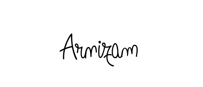 How to Draw Arnizam signature style? Angelique-Rose-font-FFP is a latest design signature styles for name Arnizam. Arnizam signature style 5 images and pictures png
