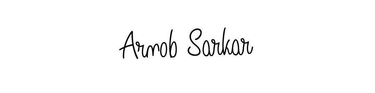 if you are searching for the best signature style for your name Arnob Sarkar. so please give up your signature search. here we have designed multiple signature styles  using Angelique-Rose-font-FFP. Arnob Sarkar signature style 5 images and pictures png