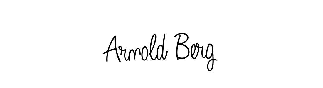 Angelique-Rose-font-FFP is a professional signature style that is perfect for those who want to add a touch of class to their signature. It is also a great choice for those who want to make their signature more unique. Get Arnold Berg name to fancy signature for free. Arnold Berg signature style 5 images and pictures png