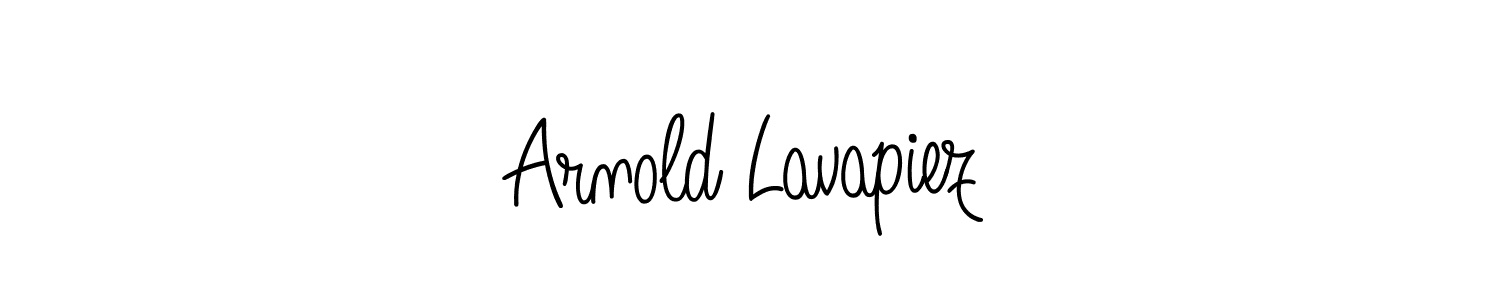 Create a beautiful signature design for name Arnold Lavapiez. With this signature (Angelique-Rose-font-FFP) fonts, you can make a handwritten signature for free. Arnold Lavapiez signature style 5 images and pictures png