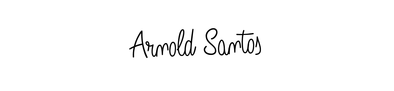 Here are the top 10 professional signature styles for the name Arnold Santos. These are the best autograph styles you can use for your name. Arnold Santos signature style 5 images and pictures png