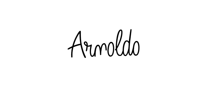 Also we have Arnoldo name is the best signature style. Create professional handwritten signature collection using Angelique-Rose-font-FFP autograph style. Arnoldo signature style 5 images and pictures png