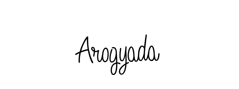 How to make Arogyada signature? Angelique-Rose-font-FFP is a professional autograph style. Create handwritten signature for Arogyada name. Arogyada signature style 5 images and pictures png