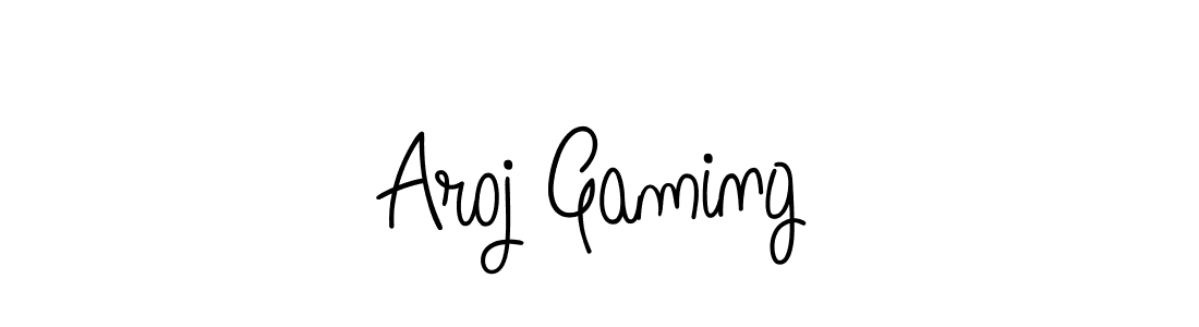 Similarly Angelique-Rose-font-FFP is the best handwritten signature design. Signature creator online .You can use it as an online autograph creator for name Aroj Gaming. Aroj Gaming signature style 5 images and pictures png