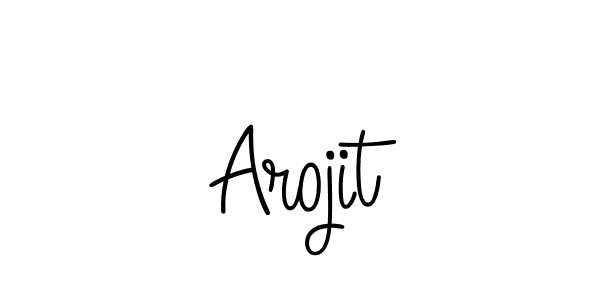 How to make Arojit signature? Angelique-Rose-font-FFP is a professional autograph style. Create handwritten signature for Arojit name. Arojit signature style 5 images and pictures png