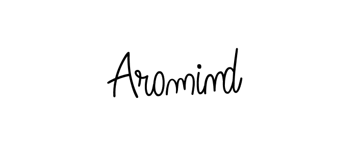 It looks lik you need a new signature style for name Aromind. Design unique handwritten (Angelique-Rose-font-FFP) signature with our free signature maker in just a few clicks. Aromind signature style 5 images and pictures png