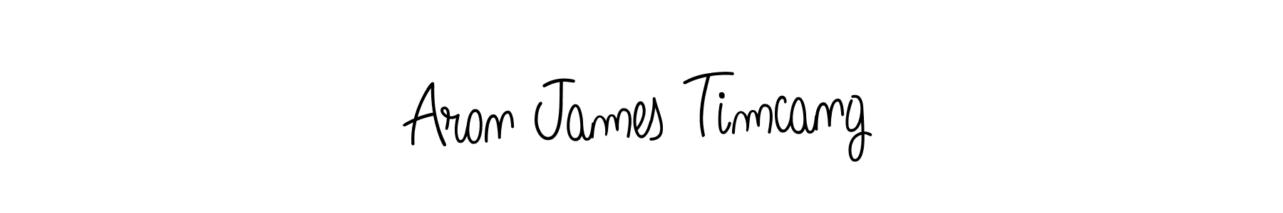 Make a short Aron James Timcang signature style. Manage your documents anywhere anytime using Angelique-Rose-font-FFP. Create and add eSignatures, submit forms, share and send files easily. Aron James Timcang signature style 5 images and pictures png