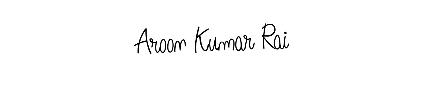 You can use this online signature creator to create a handwritten signature for the name Aroon Kumar Rai. This is the best online autograph maker. Aroon Kumar Rai signature style 5 images and pictures png