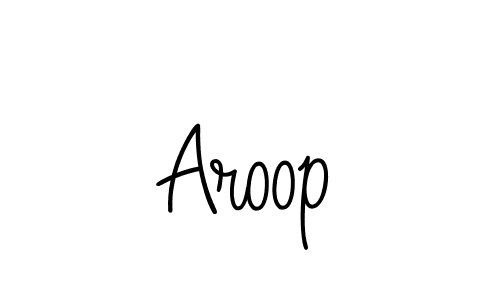 Also we have Aroop name is the best signature style. Create professional handwritten signature collection using Angelique-Rose-font-FFP autograph style. Aroop signature style 5 images and pictures png