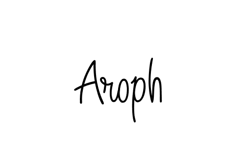 How to Draw Aroph signature style? Angelique-Rose-font-FFP is a latest design signature styles for name Aroph. Aroph signature style 5 images and pictures png