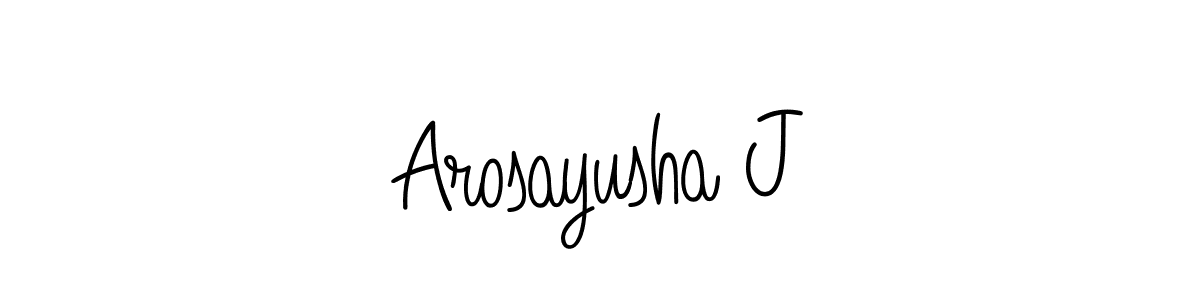 Best and Professional Signature Style for Arosayusha J. Angelique-Rose-font-FFP Best Signature Style Collection. Arosayusha J signature style 5 images and pictures png