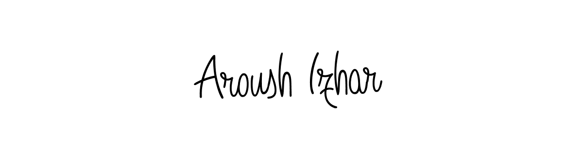 You can use this online signature creator to create a handwritten signature for the name Aroush Izhar. This is the best online autograph maker. Aroush Izhar signature style 5 images and pictures png