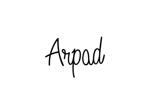 Make a beautiful signature design for name Arpad. Use this online signature maker to create a handwritten signature for free. Arpad signature style 5 images and pictures png