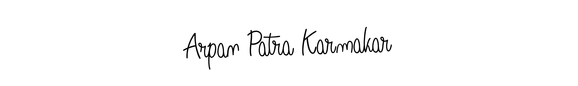 This is the best signature style for the Arpan Patra Karmakar name. Also you like these signature font (Angelique-Rose-font-FFP). Mix name signature. Arpan Patra Karmakar signature style 5 images and pictures png
