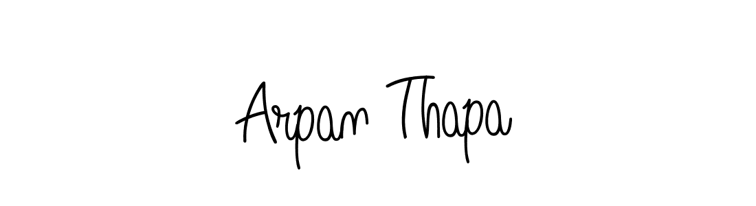 How to make Arpan Thapa signature? Angelique-Rose-font-FFP is a professional autograph style. Create handwritten signature for Arpan Thapa name. Arpan Thapa signature style 5 images and pictures png