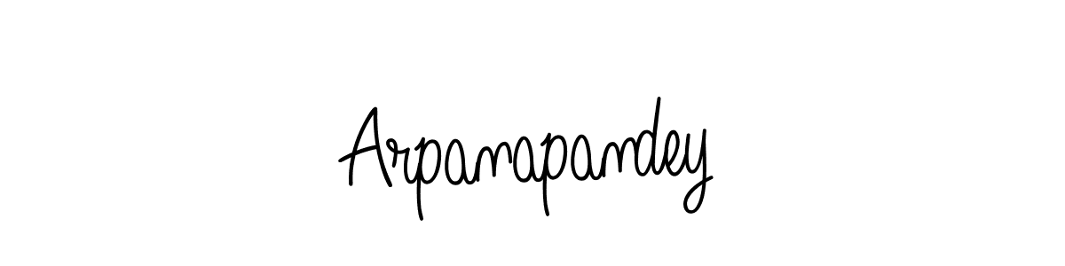 Create a beautiful signature design for name Arpanapandey. With this signature (Angelique-Rose-font-FFP) fonts, you can make a handwritten signature for free. Arpanapandey signature style 5 images and pictures png