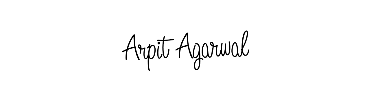 Make a beautiful signature design for name Arpit Agarwal. Use this online signature maker to create a handwritten signature for free. Arpit Agarwal signature style 5 images and pictures png