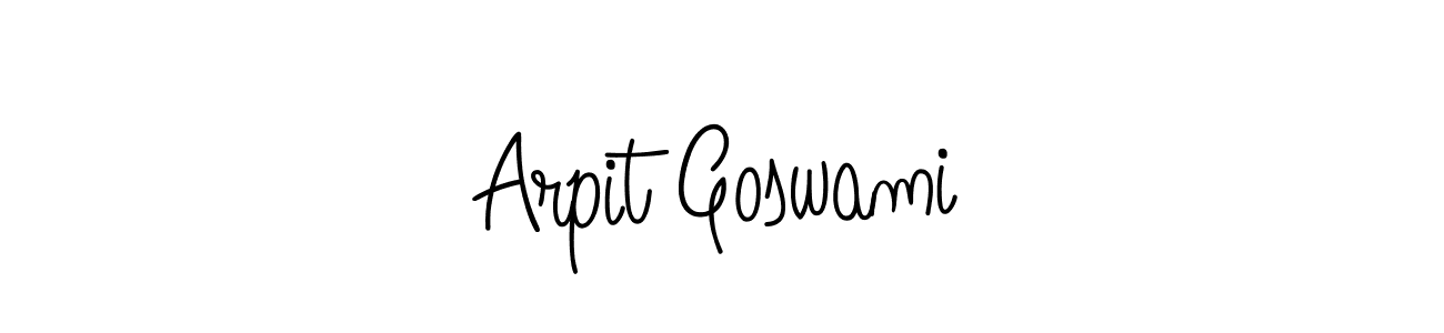 Similarly Angelique-Rose-font-FFP is the best handwritten signature design. Signature creator online .You can use it as an online autograph creator for name Arpit Goswami. Arpit Goswami signature style 5 images and pictures png