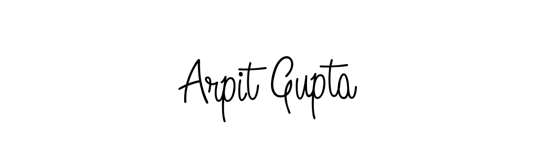 Arpit Gupta stylish signature style. Best Handwritten Sign (Angelique-Rose-font-FFP) for my name. Handwritten Signature Collection Ideas for my name Arpit Gupta. Arpit Gupta signature style 5 images and pictures png