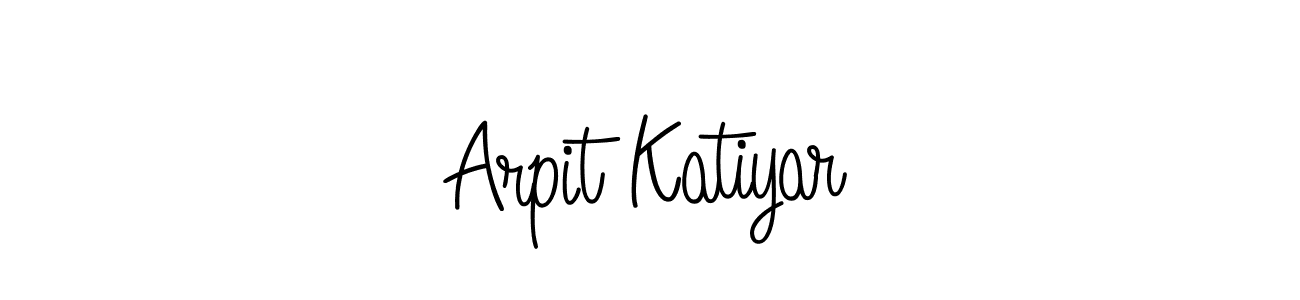 Make a beautiful signature design for name Arpit Katiyar. Use this online signature maker to create a handwritten signature for free. Arpit Katiyar signature style 5 images and pictures png