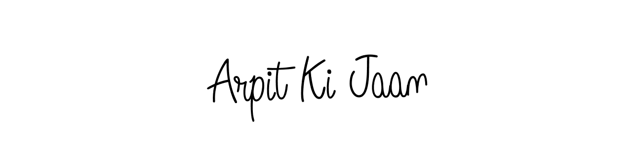 This is the best signature style for the Arpit Ki Jaan name. Also you like these signature font (Angelique-Rose-font-FFP). Mix name signature. Arpit Ki Jaan signature style 5 images and pictures png