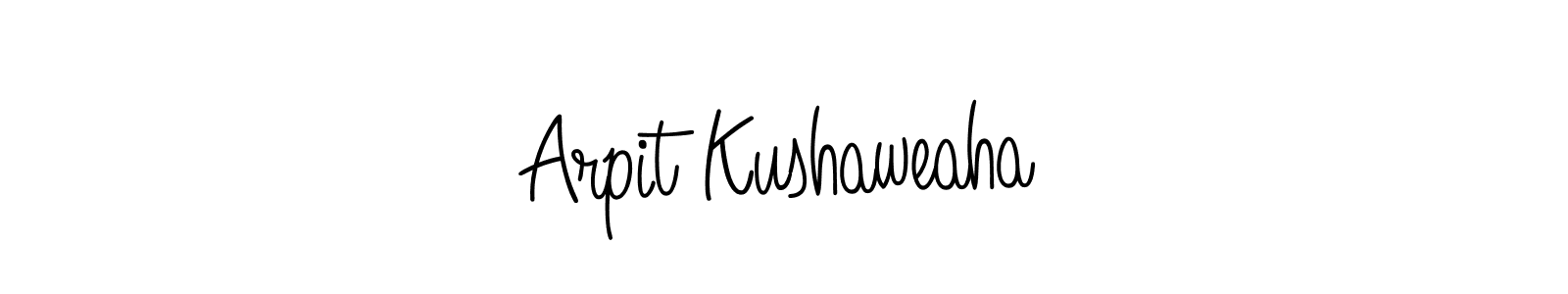 Also we have Arpit Kushaweaha name is the best signature style. Create professional handwritten signature collection using Angelique-Rose-font-FFP autograph style. Arpit Kushaweaha signature style 5 images and pictures png