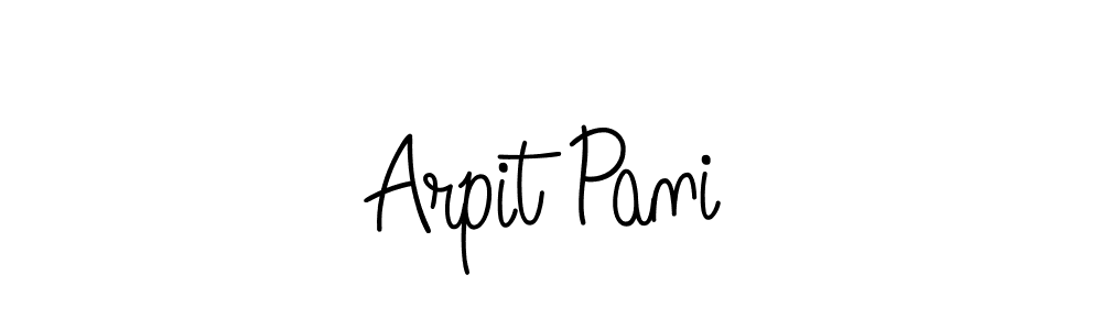 Also we have Arpit Pani name is the best signature style. Create professional handwritten signature collection using Angelique-Rose-font-FFP autograph style. Arpit Pani signature style 5 images and pictures png