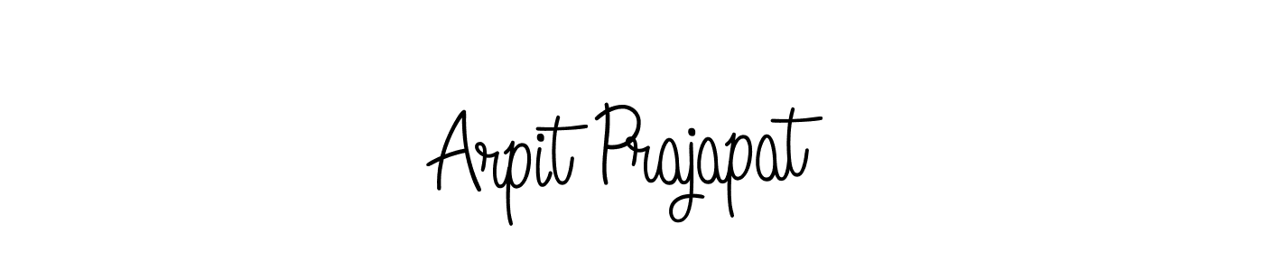 Similarly Angelique-Rose-font-FFP is the best handwritten signature design. Signature creator online .You can use it as an online autograph creator for name Arpit Prajapat. Arpit Prajapat signature style 5 images and pictures png