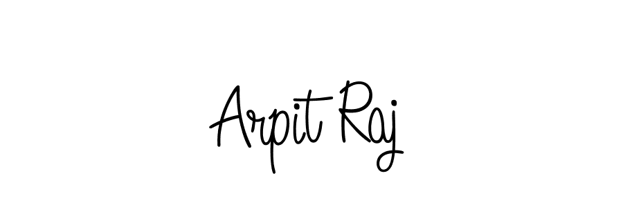 Make a beautiful signature design for name Arpit Raj. With this signature (Angelique-Rose-font-FFP) style, you can create a handwritten signature for free. Arpit Raj signature style 5 images and pictures png