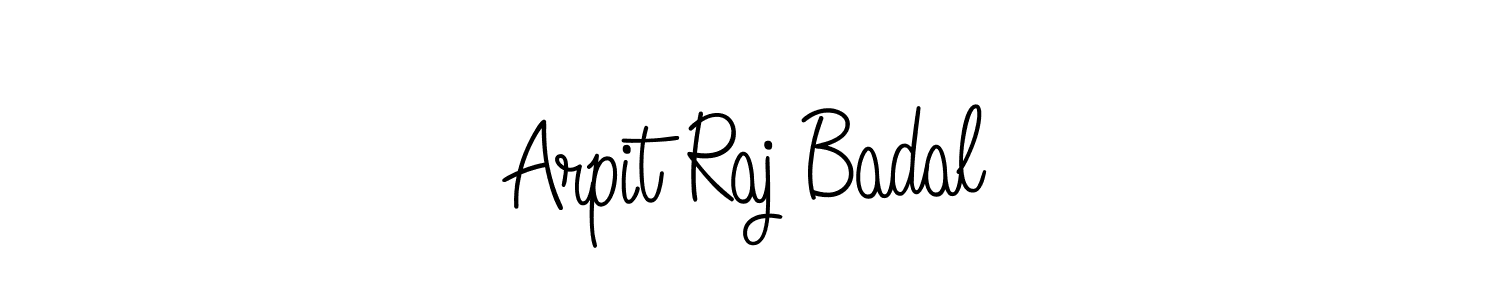 Make a beautiful signature design for name Arpit Raj Badal. Use this online signature maker to create a handwritten signature for free. Arpit Raj Badal signature style 5 images and pictures png