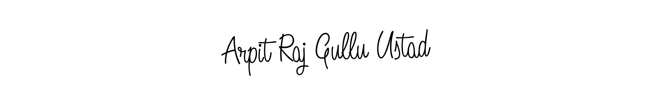 How to Draw Arpit Raj Gullu Ustad signature style? Angelique-Rose-font-FFP is a latest design signature styles for name Arpit Raj Gullu Ustad. Arpit Raj Gullu Ustad signature style 5 images and pictures png