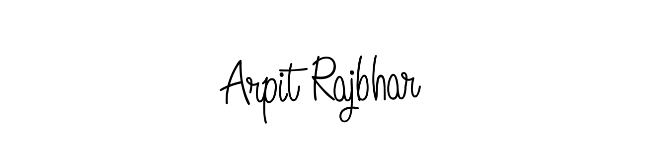 Design your own signature with our free online signature maker. With this signature software, you can create a handwritten (Angelique-Rose-font-FFP) signature for name Arpit Rajbhar. Arpit Rajbhar signature style 5 images and pictures png