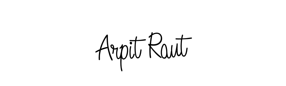 The best way (Angelique-Rose-font-FFP) to make a short signature is to pick only two or three words in your name. The name Arpit Raut include a total of six letters. For converting this name. Arpit Raut signature style 5 images and pictures png