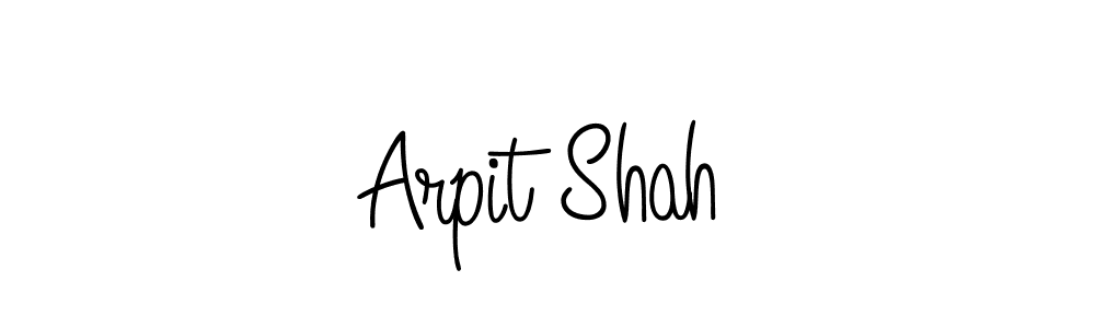 How to Draw Arpit Shah signature style? Angelique-Rose-font-FFP is a latest design signature styles for name Arpit Shah. Arpit Shah signature style 5 images and pictures png