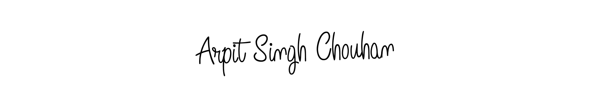 The best way (Angelique-Rose-font-FFP) to make a short signature is to pick only two or three words in your name. The name Arpit Singh Chouhan include a total of six letters. For converting this name. Arpit Singh Chouhan signature style 5 images and pictures png
