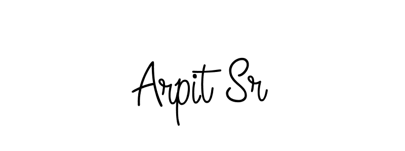 if you are searching for the best signature style for your name Arpit Sr. so please give up your signature search. here we have designed multiple signature styles  using Angelique-Rose-font-FFP. Arpit Sr signature style 5 images and pictures png