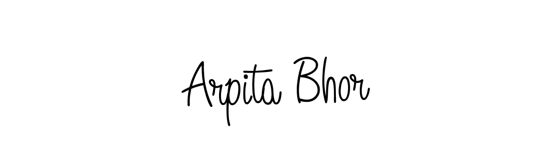 Also we have Arpita Bhor name is the best signature style. Create professional handwritten signature collection using Angelique-Rose-font-FFP autograph style. Arpita Bhor signature style 5 images and pictures png