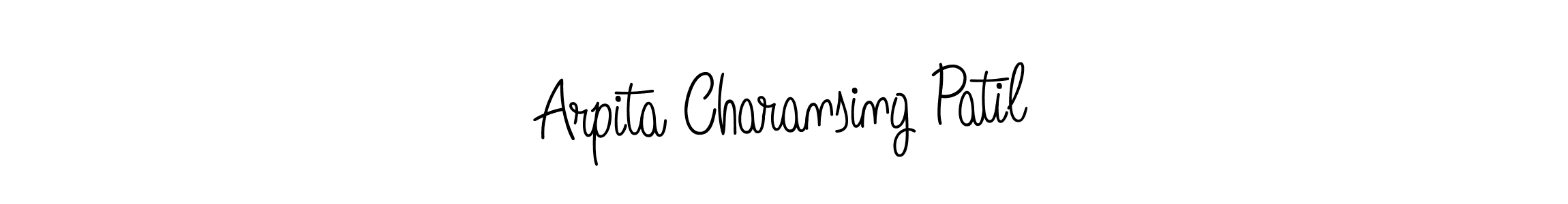 Make a beautiful signature design for name Arpita Charansing Patil. Use this online signature maker to create a handwritten signature for free. Arpita Charansing Patil signature style 5 images and pictures png