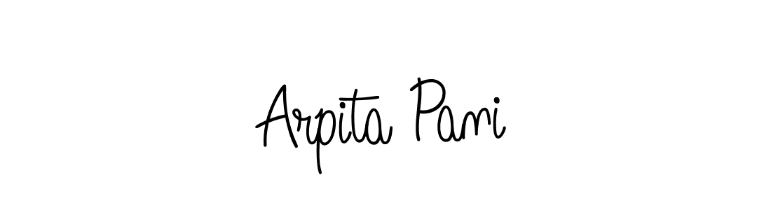 Here are the top 10 professional signature styles for the name Arpita Pani. These are the best autograph styles you can use for your name. Arpita Pani signature style 5 images and pictures png