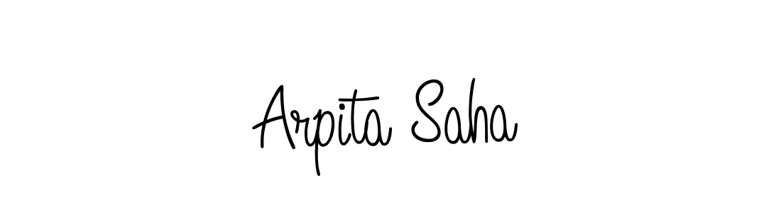 Once you've used our free online signature maker to create your best signature Angelique-Rose-font-FFP style, it's time to enjoy all of the benefits that Arpita Saha name signing documents. Arpita Saha signature style 5 images and pictures png