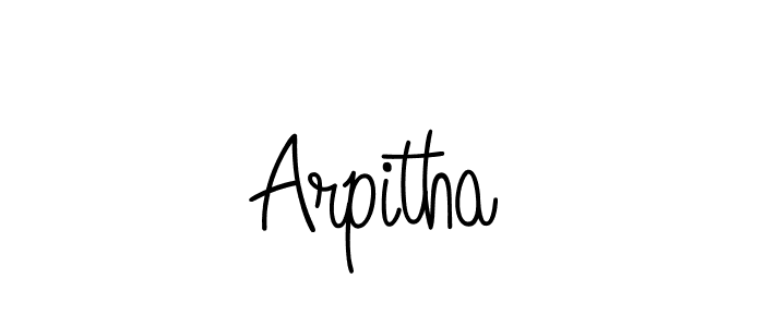 It looks lik you need a new signature style for name Arpitha. Design unique handwritten (Angelique-Rose-font-FFP) signature with our free signature maker in just a few clicks. Arpitha signature style 5 images and pictures png