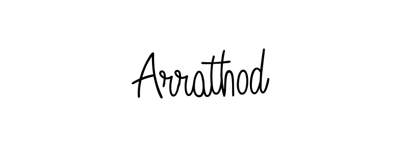 Make a beautiful signature design for name Arrathod. Use this online signature maker to create a handwritten signature for free. Arrathod signature style 5 images and pictures png