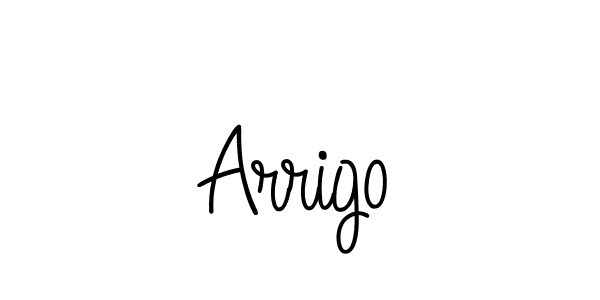 Also we have Arrigo name is the best signature style. Create professional handwritten signature collection using Angelique-Rose-font-FFP autograph style. Arrigo signature style 5 images and pictures png